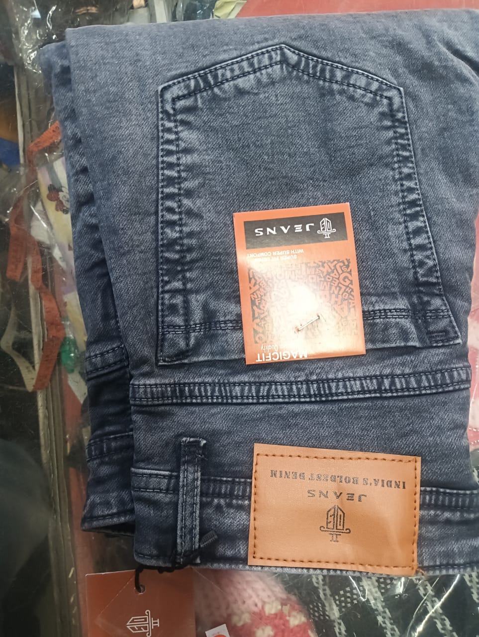 Cotton Jeans | Stone